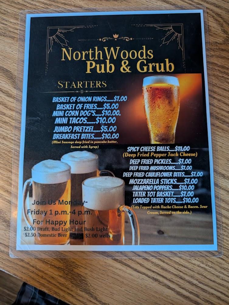 Northwoods Pub & Grub Menu image 4